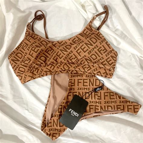 fendi skins body|fendi x skims swimsuit.